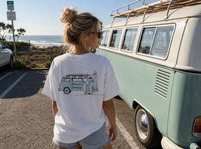 Coastal Escape surf tee