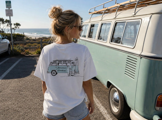 Coastal Escape surf tee