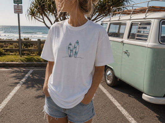 Coastal Escape surf tee