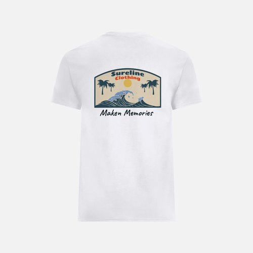 Maken Memories White Wave T-shirt